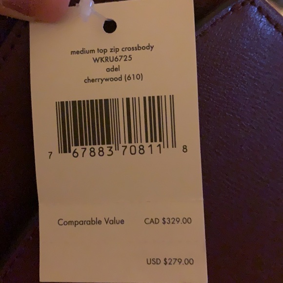 Kate spade adel medium top zip crossbody - Picture 5 of 5